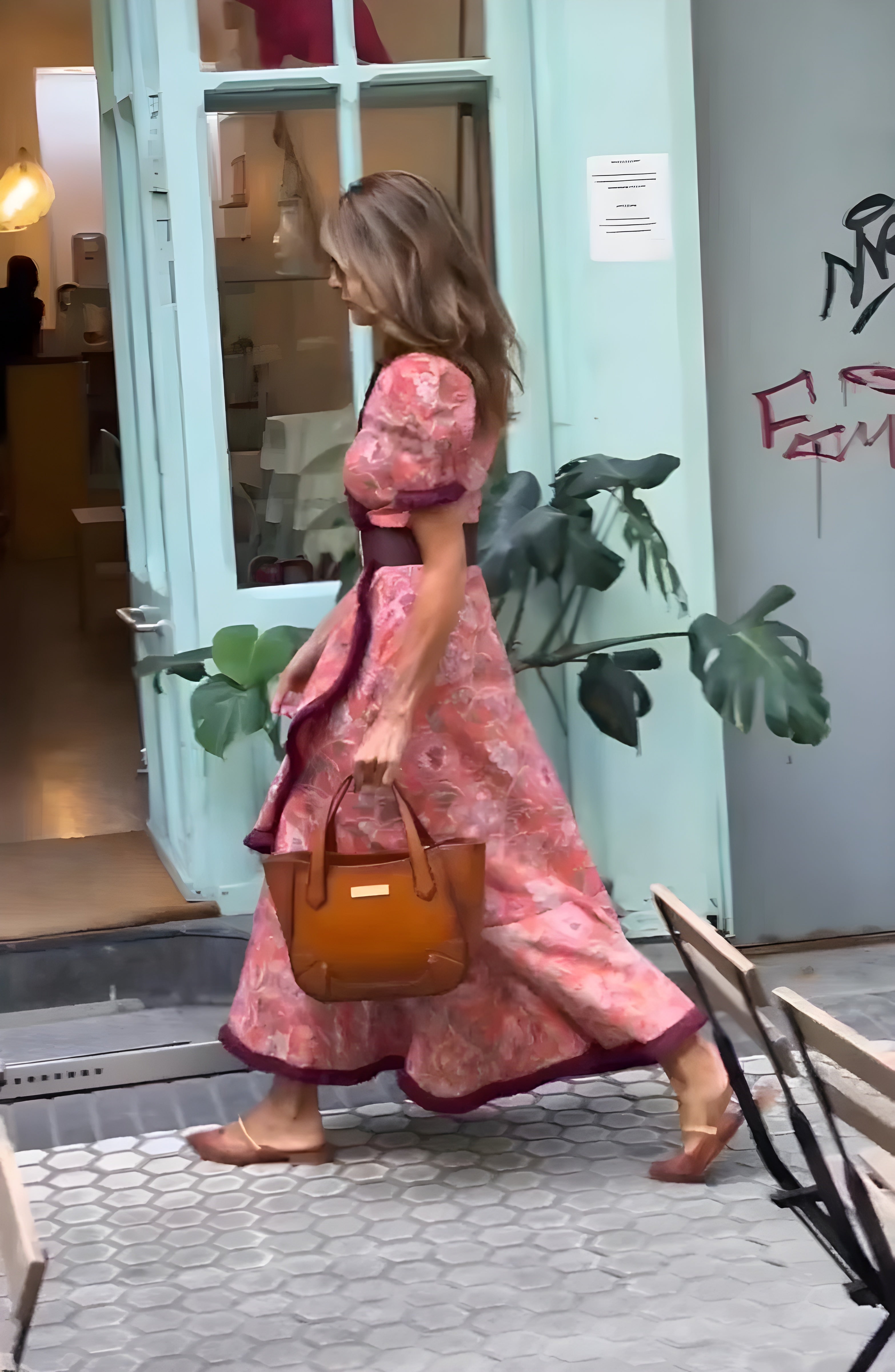 Meli™ - Blommig klänning