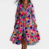 Minea - vintage boho klänning med blommönster™