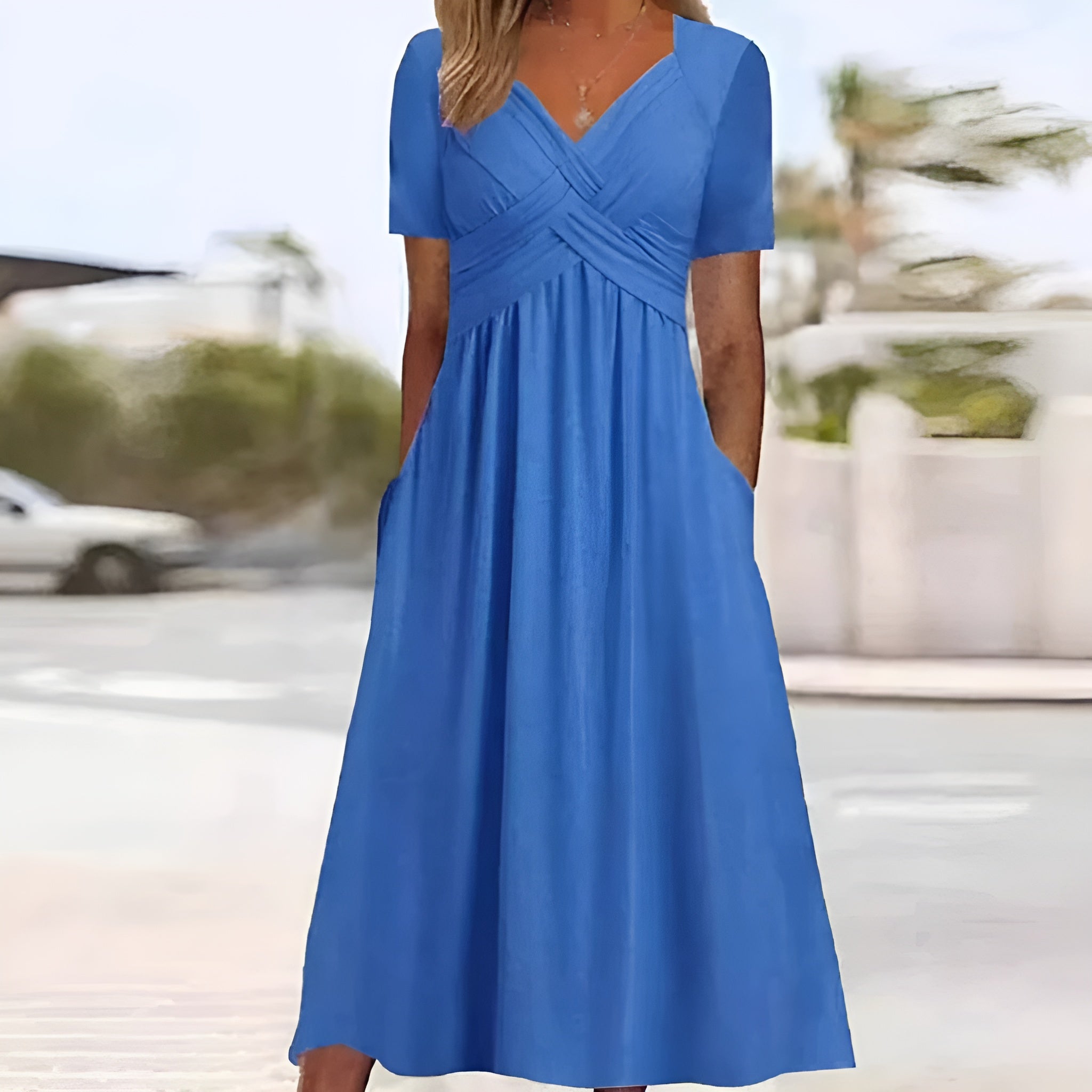 Maria™ - Eleganta vårklänning