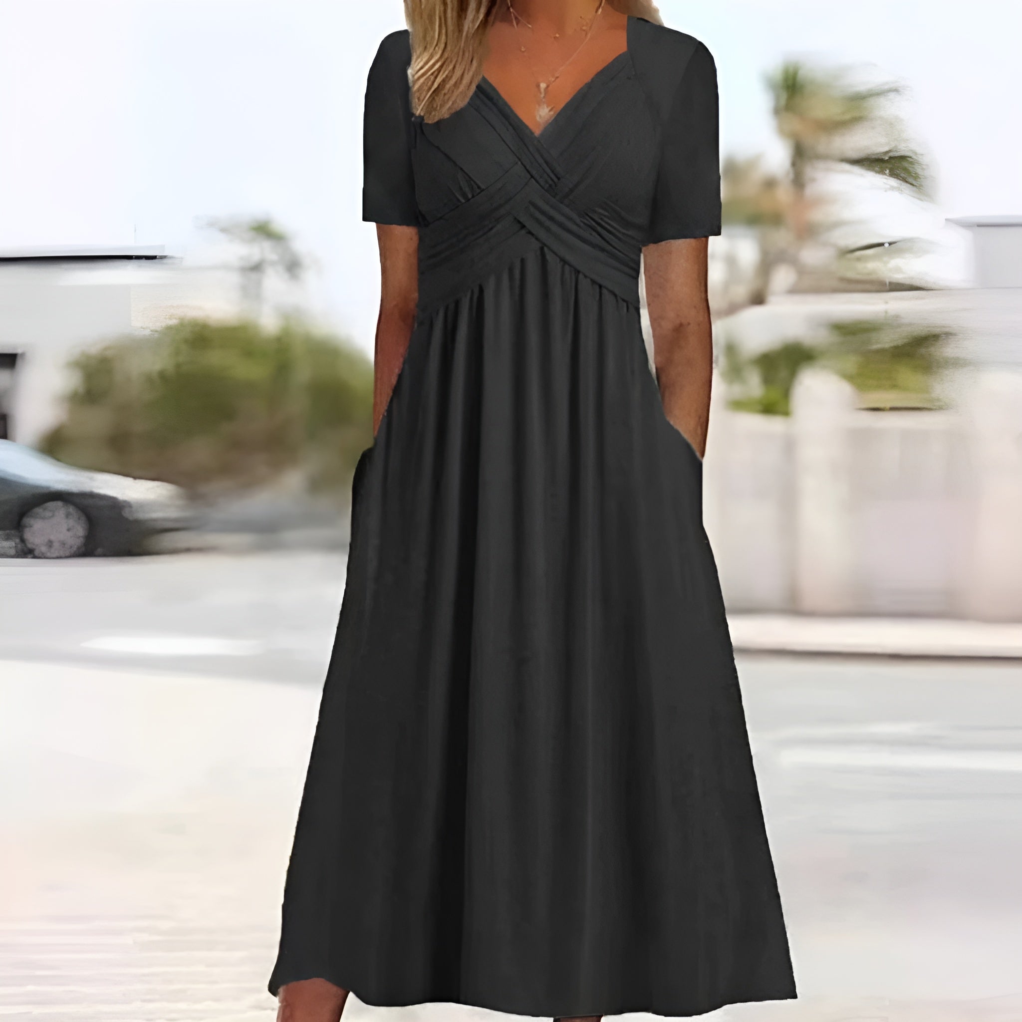 Maria™ - Eleganta vårklänning