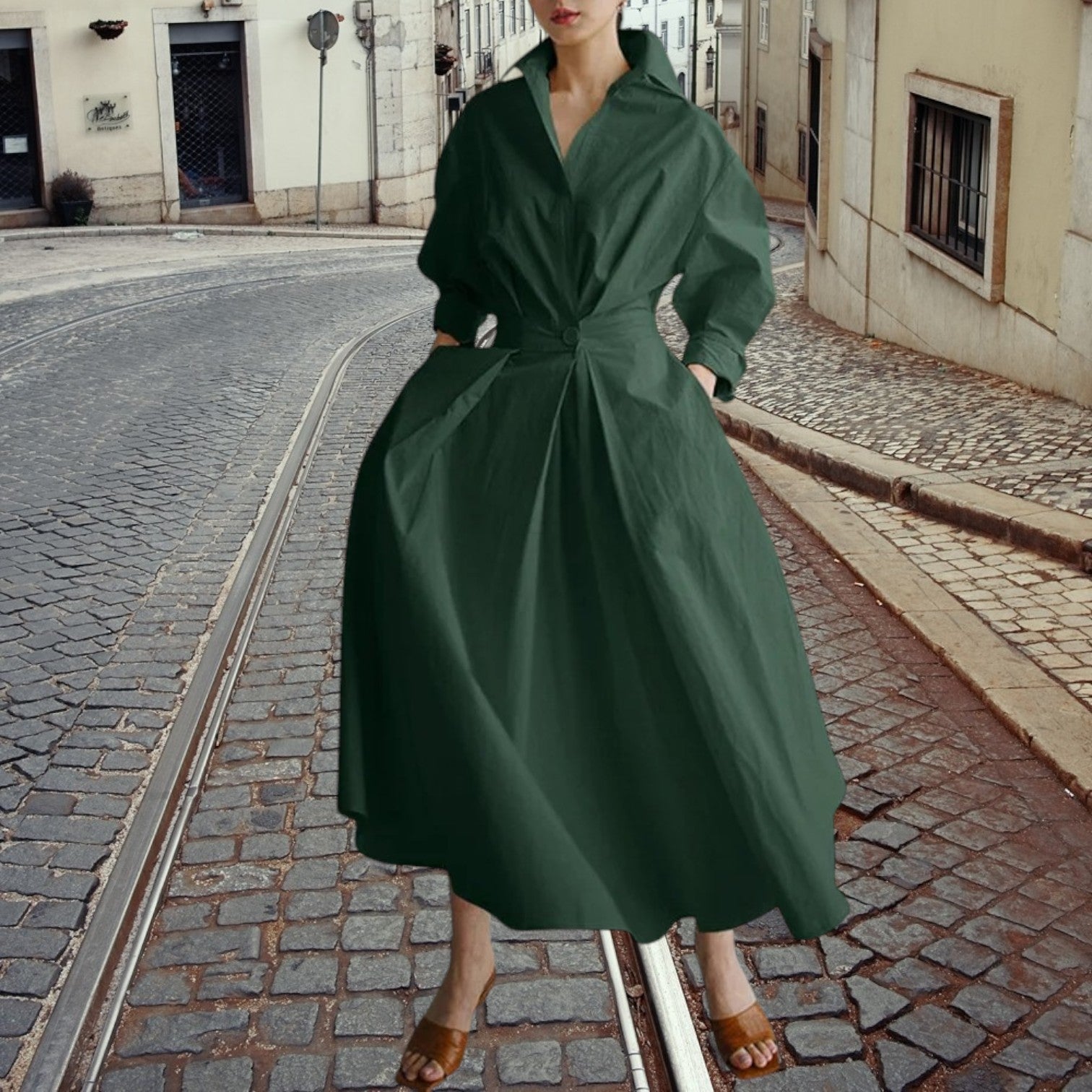 Löfina™ - Elegant Vårklänning