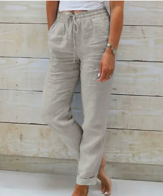 Monika | Casual kavajbyxor i sammet