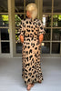 Ann-Sofie™ - Leopardklänning
