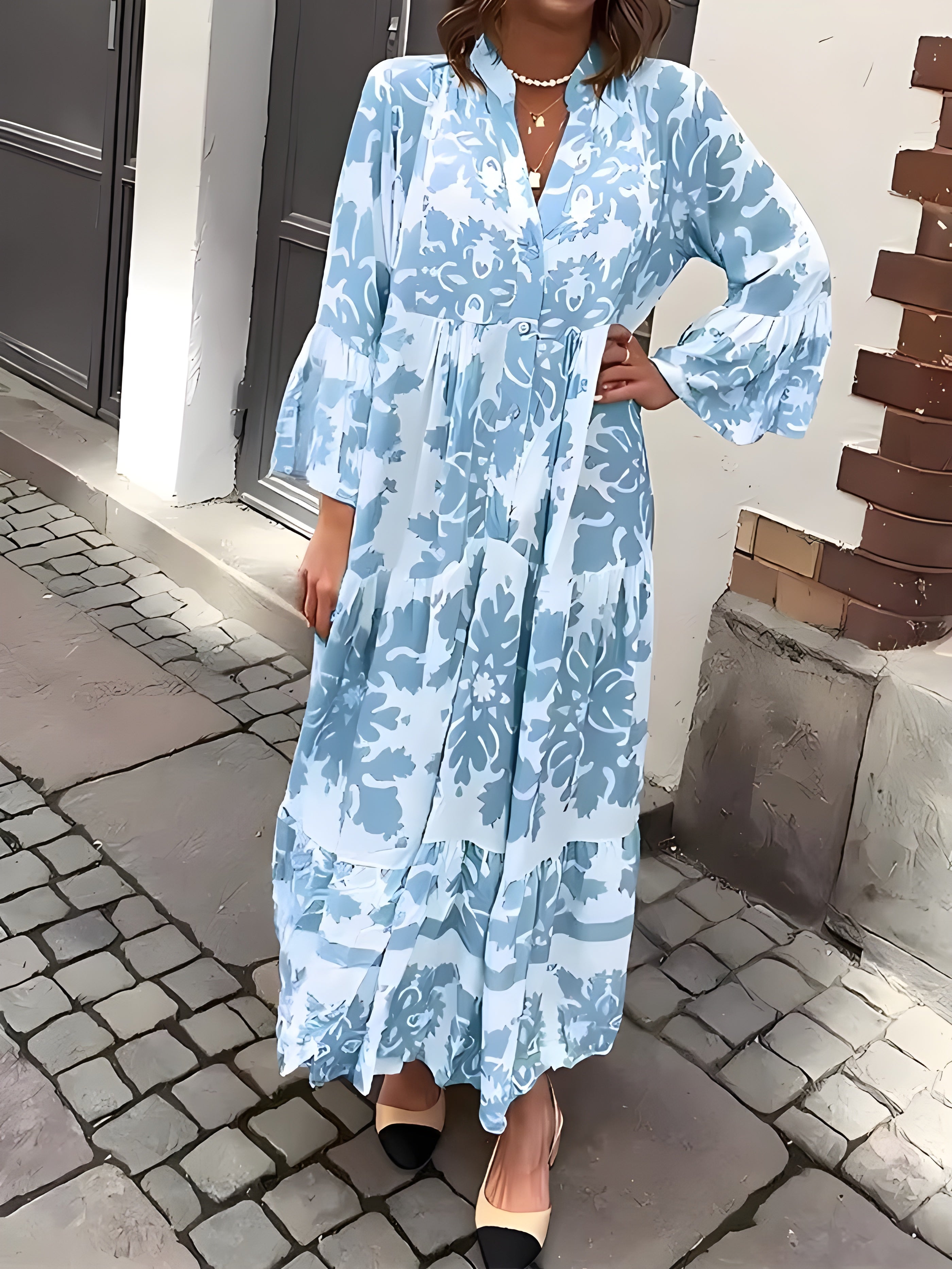 Carine™ - Vårklänning