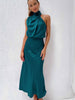 Grace™ | Elegant Silk Klänning