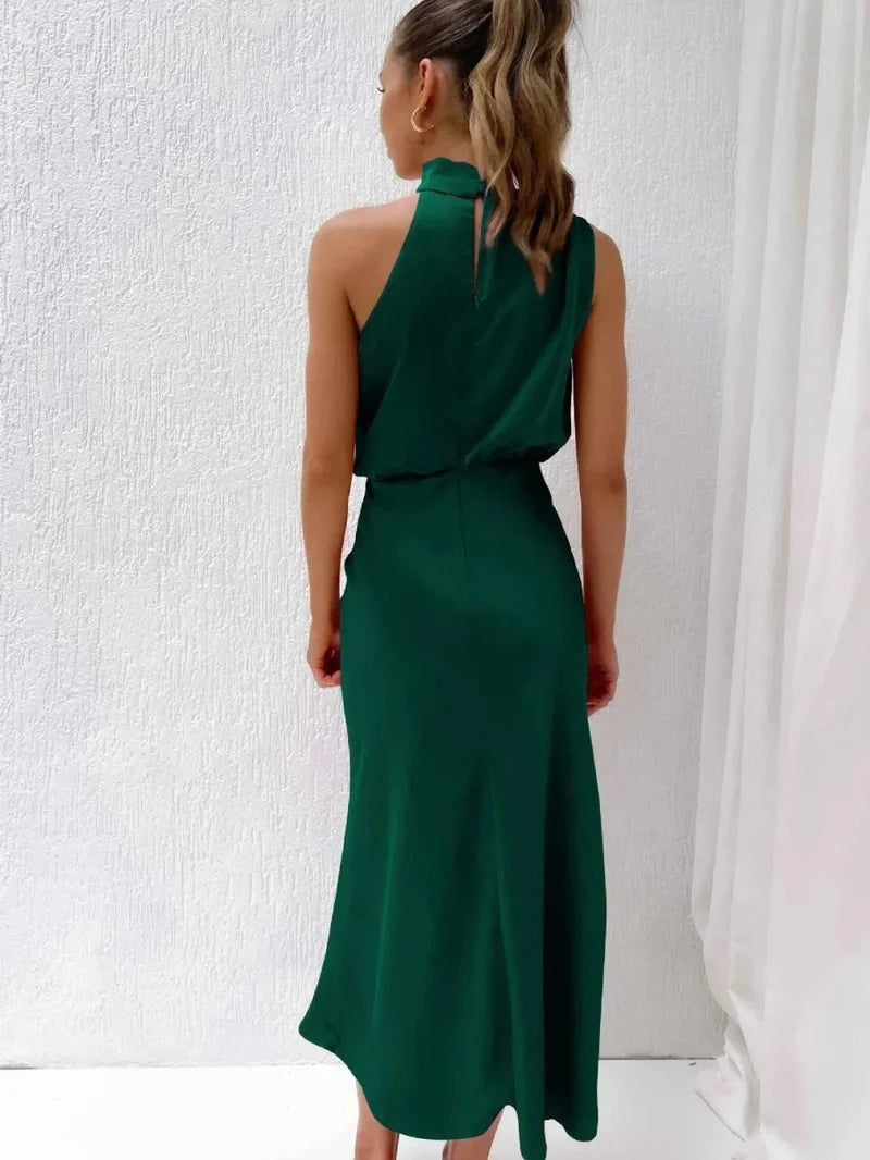 Grace™ | Elegant Silk Klänning