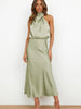 Grace™ | Elegant Silk Klänning