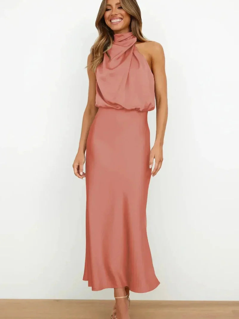 Grace™ | Elegant Silk Klänning
