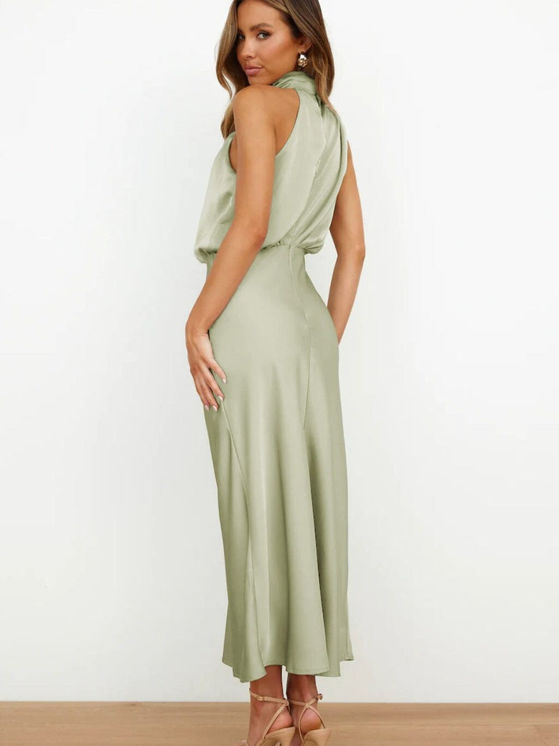 Grace™ | Elegant Silk Klänning