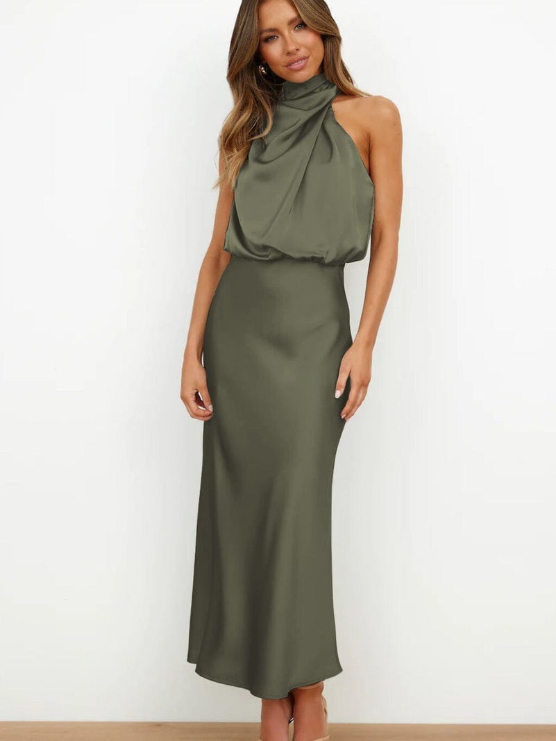 Grace™ | Elegant Silk Klänning
