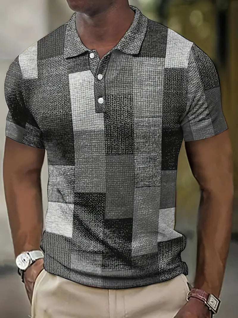 Emil Svart | Classic Plaid Pikétröja (Limited Edition)
